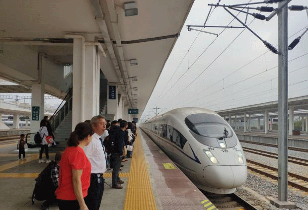 邵阳市区直达昆明高铁近日开通 不足6小时可达