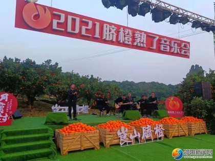 “脐橙熟了音乐会” 果农的文化盛宴